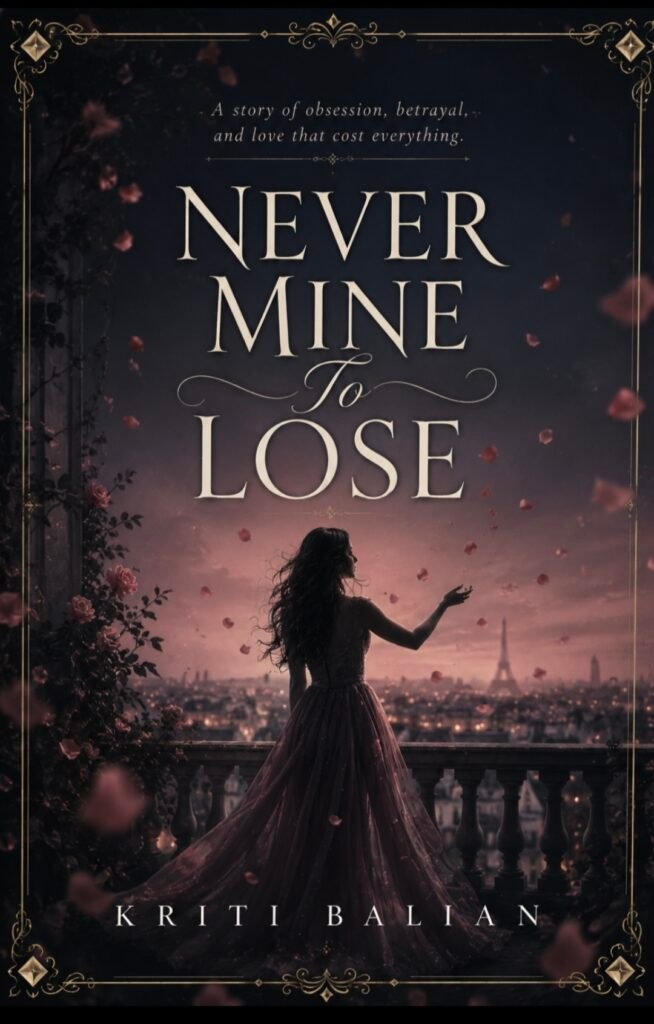 FiiP Featured Author Kriti Balian Never Mine To Lose