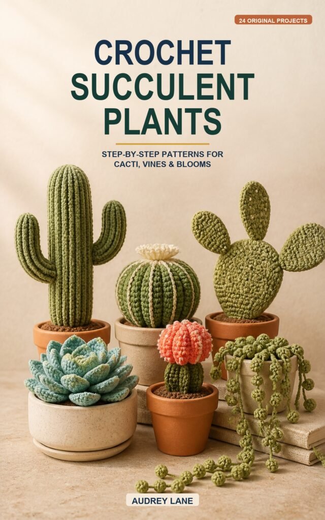 Crochet Succulent Plants by Audrey Lane book cover
