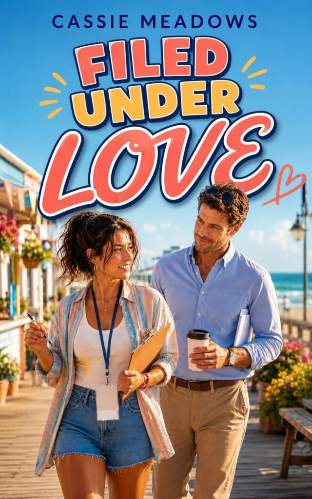 Filed Under Love by Cassie Meadows small-town beach romance book cover