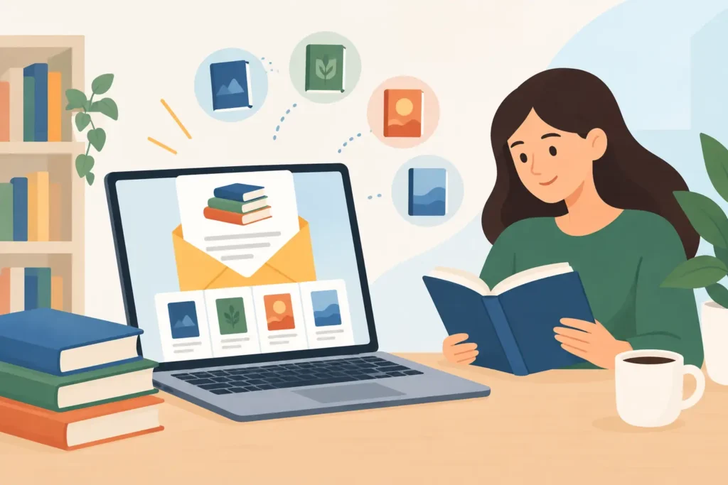 Curated Book Recommendation Newsletters Work