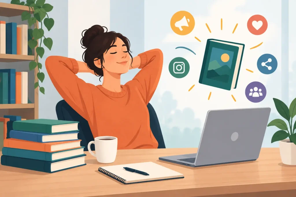 How to Market Indie Books Without Burning Out